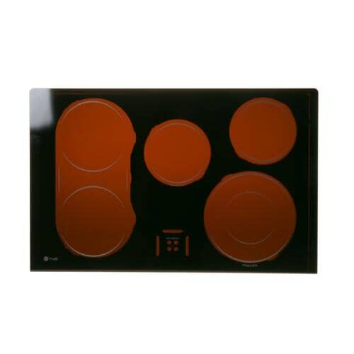 GE Maintop Glass Assembly (Black) WB62T10776