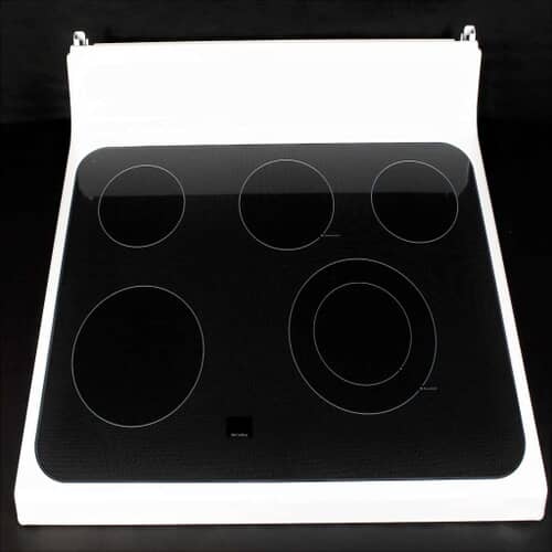 GE Part# WB62X25974 Rangetop Glass Assembly (OEM)
