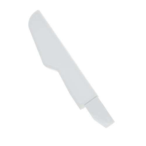 GE Part# WB7K386 Endcap (OEM) Right/White