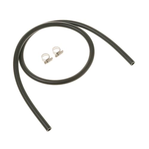 GE Part# WD24X10039 Hose Top Spray and Clam (OEM)