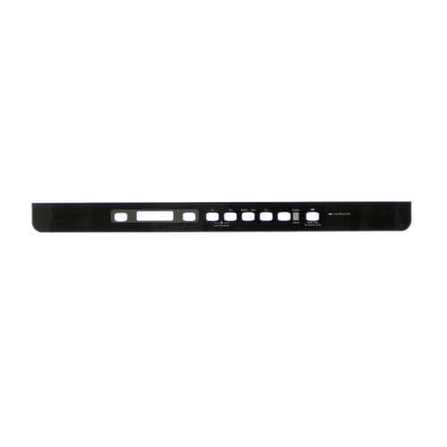 GE Part# WD34X23196 Touchpad Control Panel Overlay - Genuine (OEM) Black