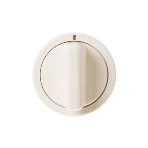 GE Part# WE01X10164 Timer Control Knob (OEM) Bisque
