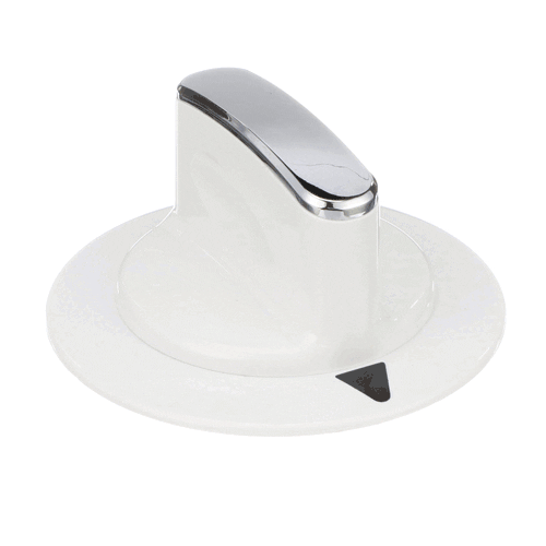 GE Dryer Control Knob Assembly (White) GTD18ESSJ1WW