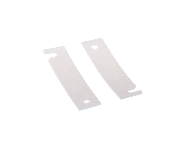 GE Part# WE03X37319 Front Bearing Drum Slide (White) - Genuine OEM