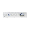 GE Part# WE19M1488 Control Panel Assembly (OEM) White