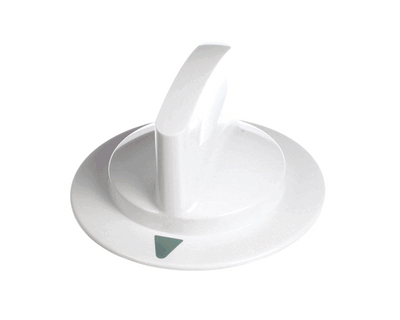 Hotpoint HTDX100EM7WW Timer Control Knob - White Genuine OEM