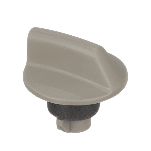 GE Control Knob Assembly - White WJ12X10072
