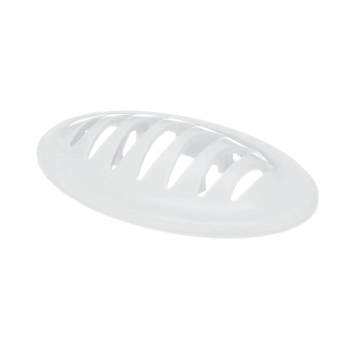 GE Part# WR02X10647 Temperature Sensor Grille (OEM) White