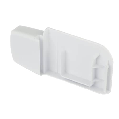 GE Part# WR02X10790 Front Shelf End Cap - Left Side (OEM)