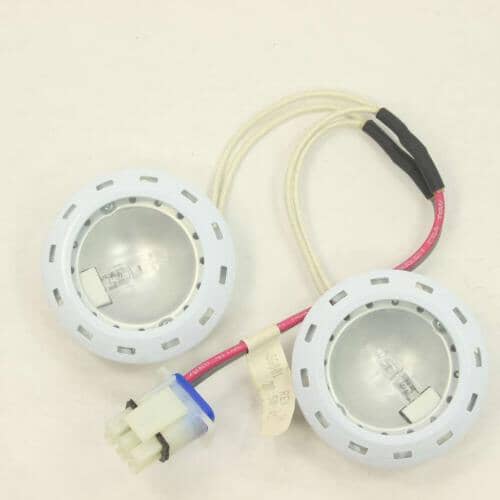 GE Part# WR02X11202 Hockey Puck (OEM) W/Lamp and Harness