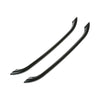 GE Part# WR12X22523 Door Handle Kit (OEM) Black, 2 Pack