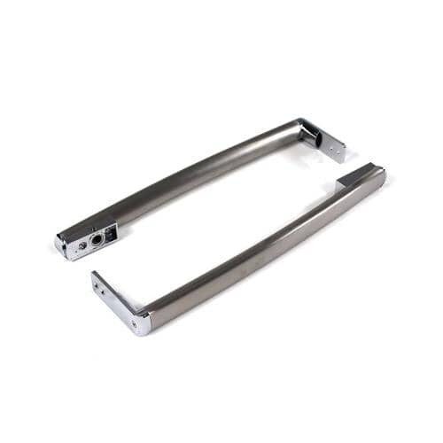 GE Part# WR12X36947 Handle Assembly (Stainless Steel) - Genuine OEM