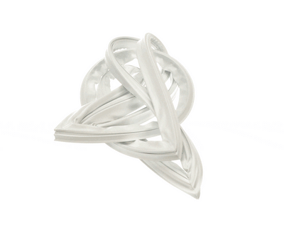 GE Part# WR24X10077 Refrigerator Door Gasket (OEM) White