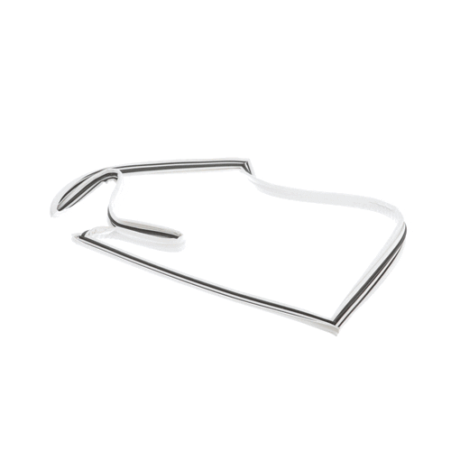 GE Part# WR24X438 Freezer Door Seal/Gasket (OEM) White