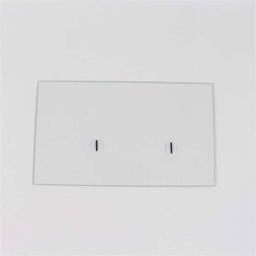 GE Part# WR32X10595 Deli Drawer Glass Shelf (OEM) Glass Only