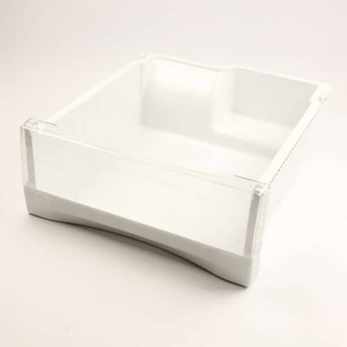 GE Part# WR32X10894 Vegetable Pan Assembly (OEM) Right