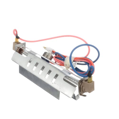 GE Part# WR51X10031 Defrost Heater Assembly w/Thermostat (OEM)