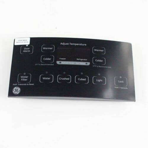 GE Refrigerator Dispenser Control Panel/Touchpad/Keypad - Black GSS23QSWLSS
