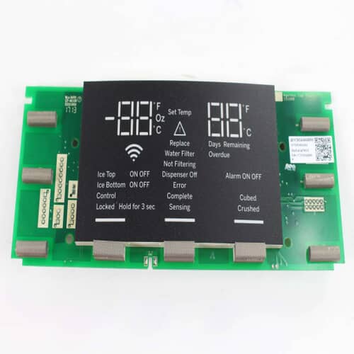 GE Part# WR55X26552 Lcd Display Board (OEM)