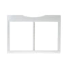 GE Part# WR72X10333 Refrigerator Shelf Frame Without Glass (OEM)
