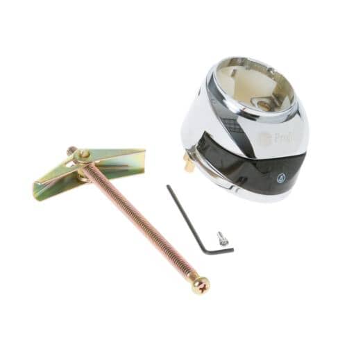 GE Part# WS10X10045 Water Faucet Base (OEM) Chrome