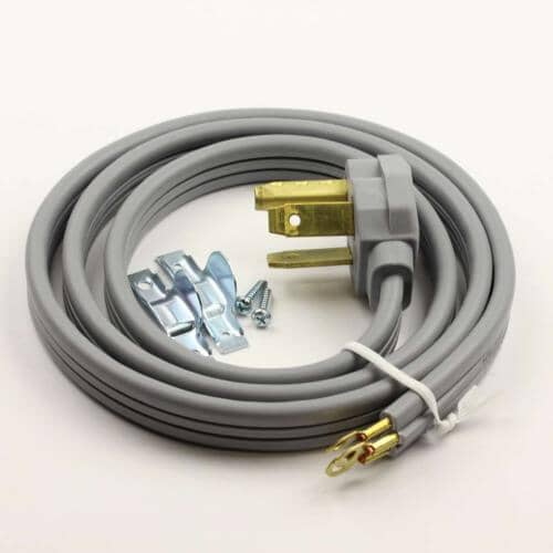 GE Washers and Dryer Power Cord 3-Wire, 5 Ft, 30 Amp WX09X10003