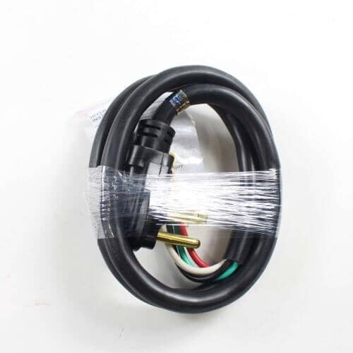 GE Part# WX09X10018 Power Cord (OEM) 4-Wire, 4 Ft, 30 Amp