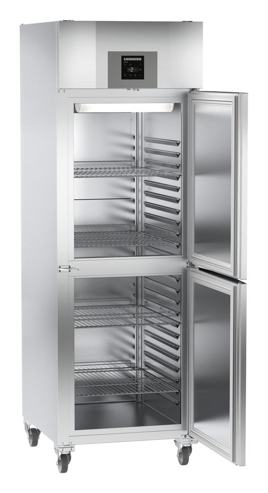 Liebherr GFT21S2HC 27.56'' Top Mounted 2 Section Solid Door Reach-In Freezer