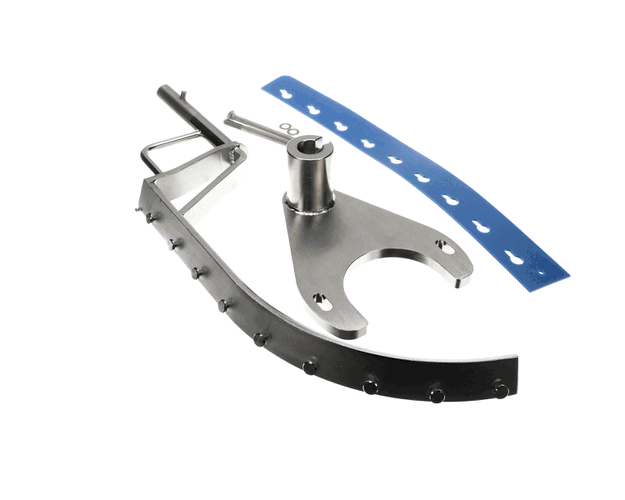 Globe Bowl Scraper (100Qt-W/Holder) - VSCRP-100