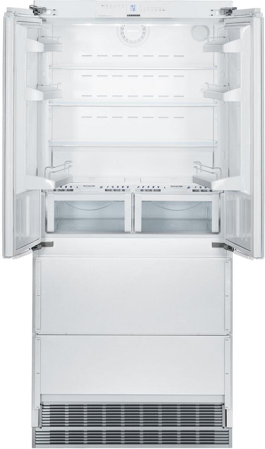 Liebherr HCB2062 36 Inch Panel Ready 4-Door French Door Refrigerator with 18.8 cu. ft. Capacity