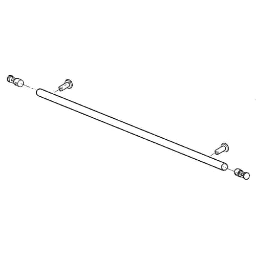 GE Part# WB15X10054 Handle Assembly (OEM)
