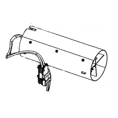 GE Part# WD05X25647 Heater Assembly - Genuine OEM