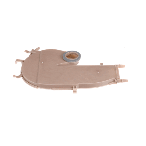 GE Part# WD12X28580 Side Conduit and Gasket - Genuine OEM