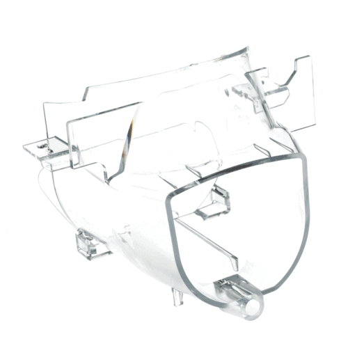 GE Part# WR17X30651 Single Ice Funnel Tube - Genuine OEM