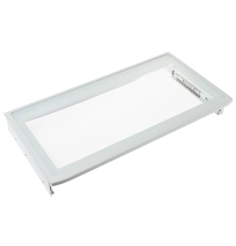 GE Part# WR71X10816 Snack Pan Shelf Assembly (OEM)