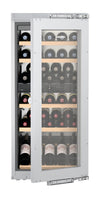 Liebherr HW4800 24 Inch Built-In Dual Zone Wine Cabinet with 48-Bottle Capacity