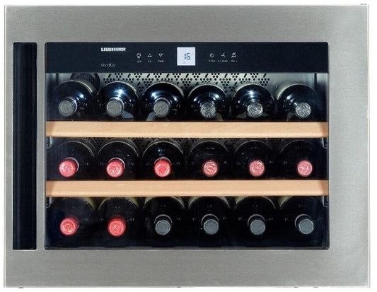Liebherr HWS1800 24 Inch Built-In Wine Cabinet with 18 Bottle Capacity