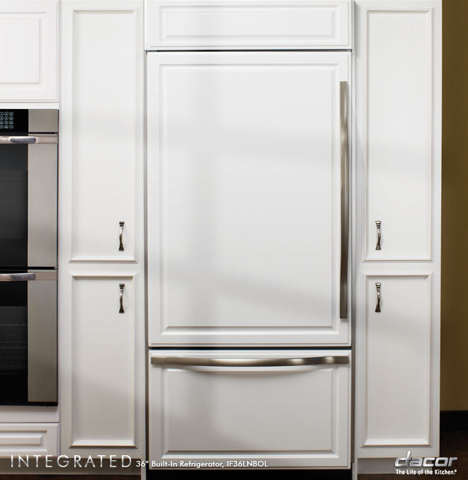 Dacor EF36LNBSS 36 Inch Built-in Bottom Freezer Refrigerator