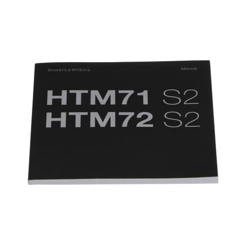 Bowers &Wilkins Manual Htm72/Htm71 S2 - II15032