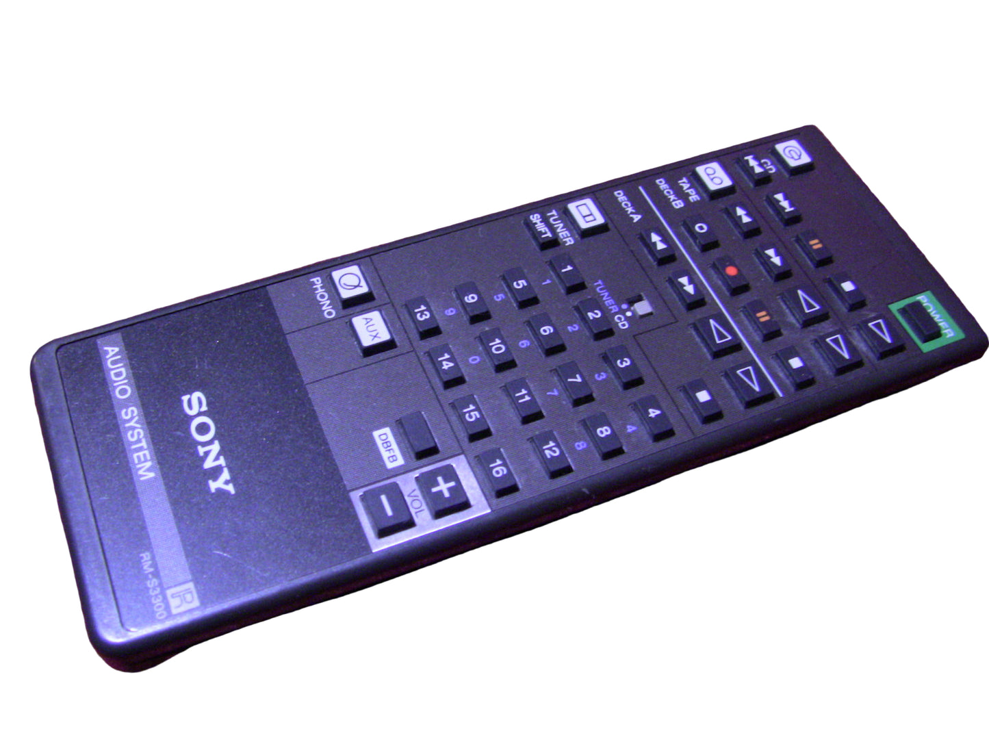 Sony Remote Control - RMS3300