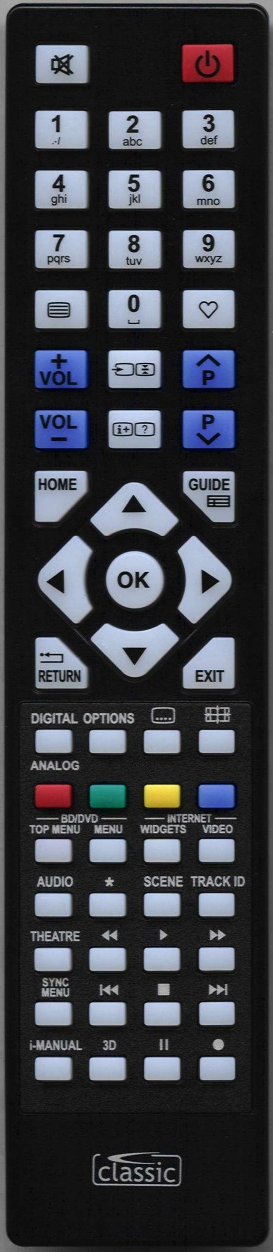 Sony Remote Control (Rm-Ed031) - 1-487-715-11