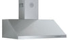 Bertazzoni K30PROX01 Professional Series 30 Inch Wall Mount Canopy Range Hood with 600 CFM Internal Blower