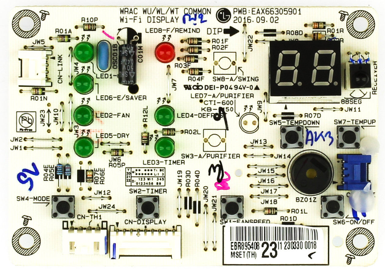 LG Pcb Assembly,Display - EBR89540823