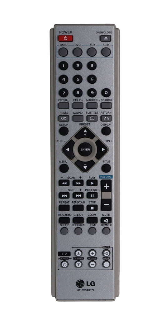 LG Remote Controller - 6710CDAK17A
