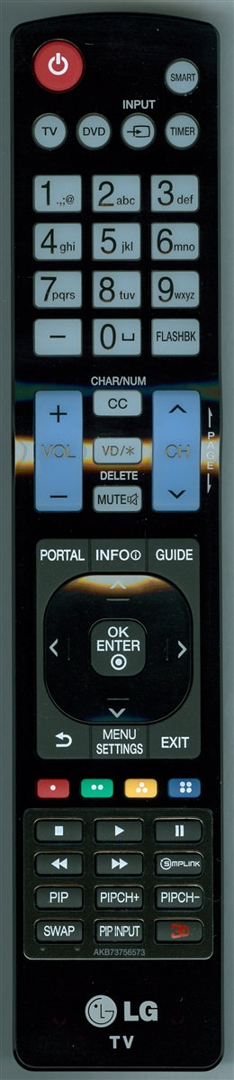 LG Remote Controller Assembly - AKB73756573