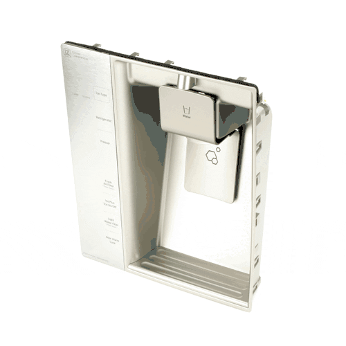 LG Water/Ice Dispenser Cover - Stainless ACQ85430259