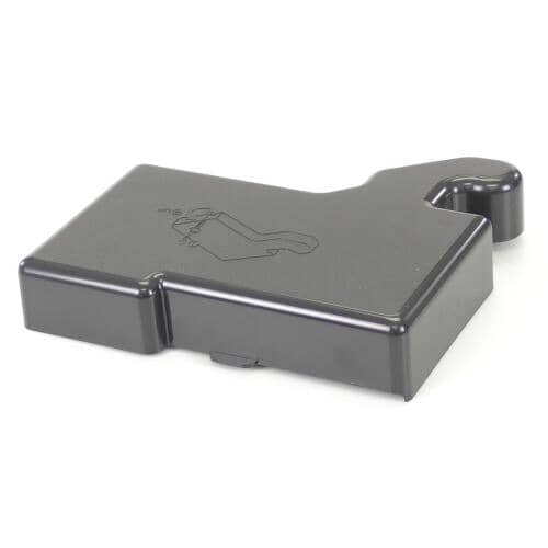 LG Part# ACQ86664721 Hinge Cover Assembly (Black) - Genuine OEM