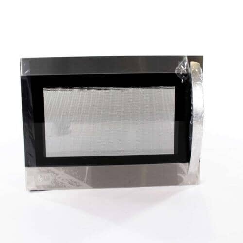 LG Microwave Door Assembly - Stainless - ADC73908106