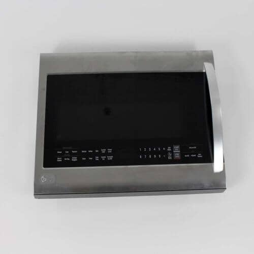 LG Microwave Door Assembly - Stainless ADC74347115
