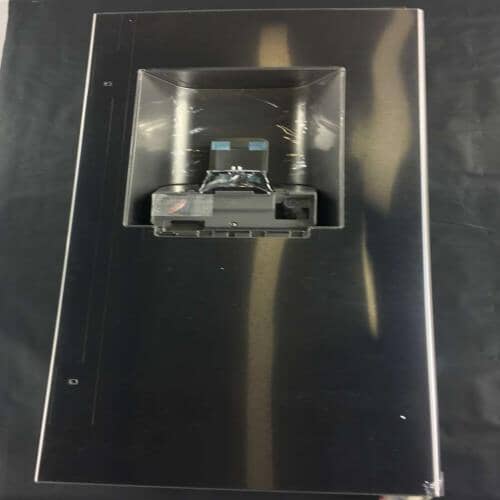 LG Part# ADD73996049 Left Fridge Door Assembly - Stainless (OEM)